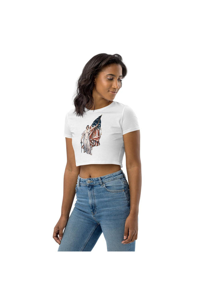 Columbia Calling Organic Crop Top - Objet D'Art