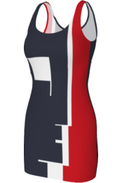 Bauhaus Emblem Bodycon Dress - Objet D'Art