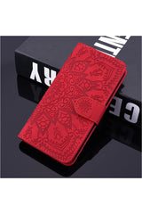 Matte Leather Case For Samsung Galaxy A50 A70 A30 A40 A20 A10 A10E A20E A10S A20S A30S A50S A51 A71 Flip 3D Mandala Book Case - Objet D'Art