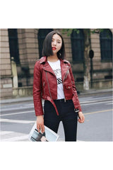 Soft Leather Biker Women Jacket - Objet D'Art