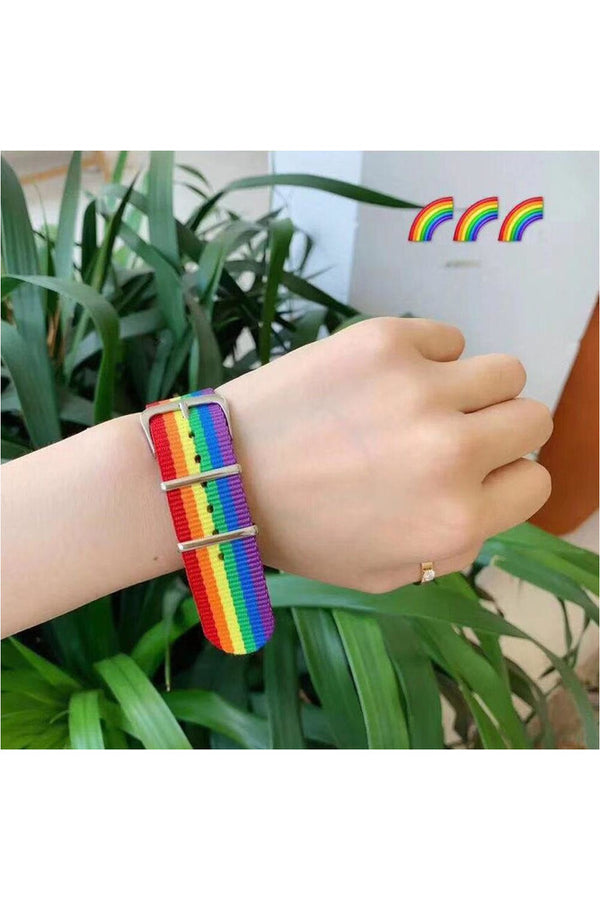 Nepal Rainbow Friendship Bracelet - Objet D'Art