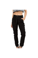 Pantalones cargo deportivos de cintura alta para mujer Pantalones casuales para exteriores Pantalones - Objet D'Art