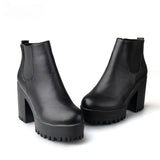 Square Heel Women Boots - Objet D'Art