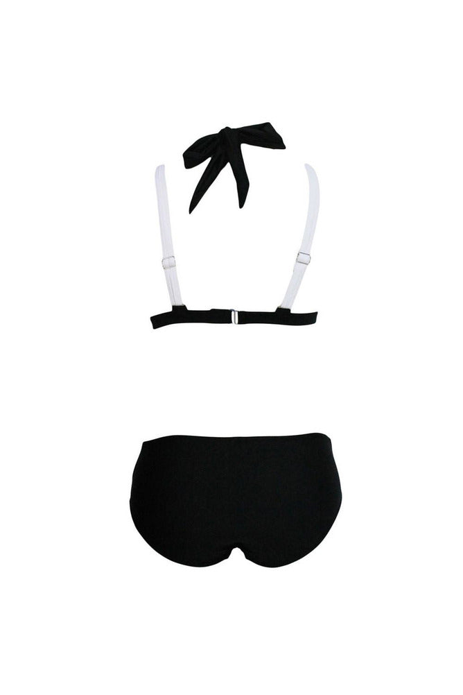 Sexy Two Piece Swimsuit Swimwear Women Swim Beach Wear Print Bandage Swimsuit - Objet D'Art