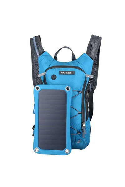Outdoor Solar Charger And Hydration Backpack - Objet D'Art