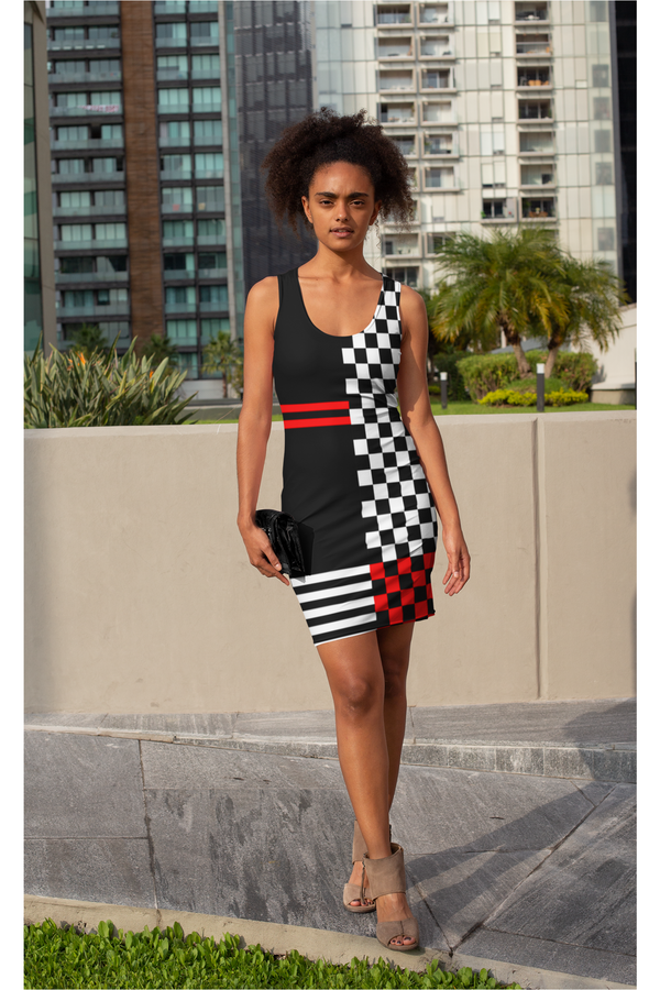 Jazzy Sublimation Cut & Sew Dress - Objet D'Art