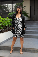 Grapevine Bodycon Dress - Objet D'Art