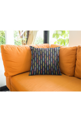 Crayon Colors Spun Polyester Square Pillow - Objet D'Art