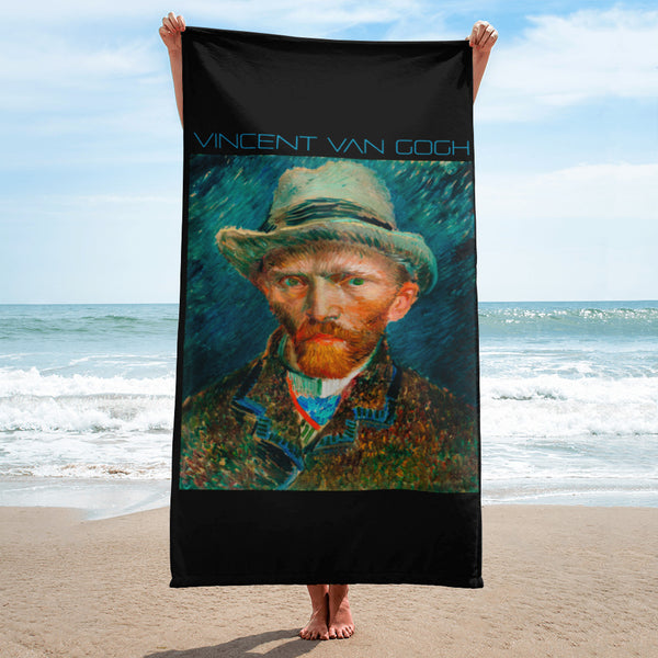 Van Gogh Self Portrait Towel - Objet D'Art