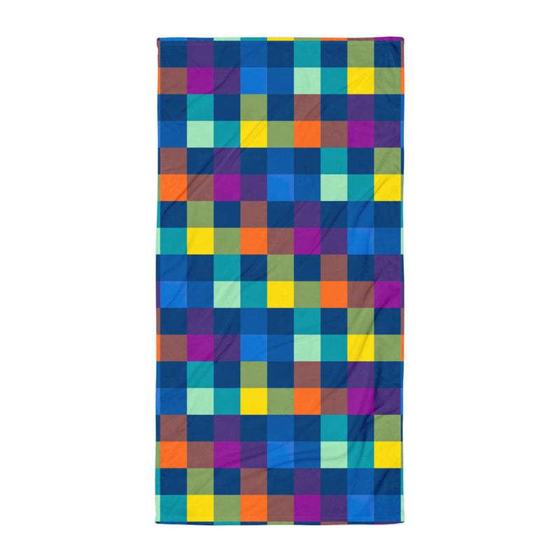 Festive Pixels Towel - Objet D'Art