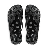 Midnight Bandana Flip-Flops - Objet D'Art