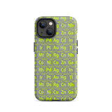Periodic Table Tough iPhone case - Objet D'Art