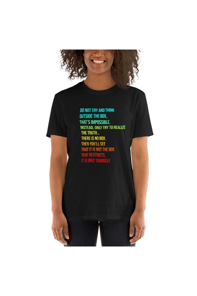 Outside the Box Short-Sleeve Unisex T-Shirt - Objet D'Art