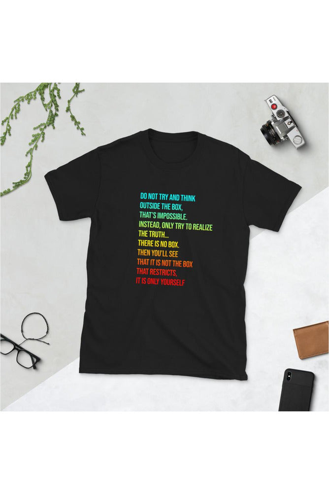 Outside the Box Short-Sleeve Unisex T-Shirt - Objet D'Art