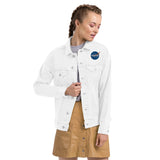Space Enthusiast Unisex denim jacket - Objet D'Art