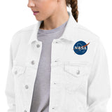 Space Enthusiast Unisex denim jacket - Objet D'Art