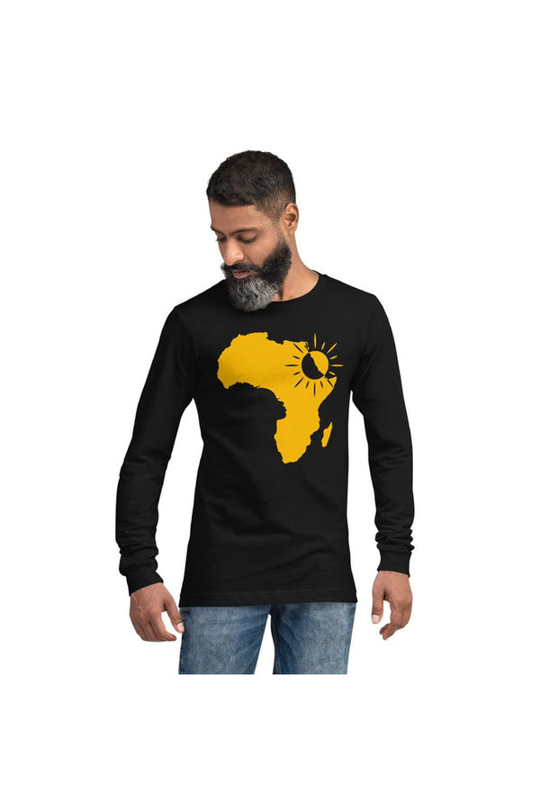 Africa and Sunshine Unisex Long Sleeve Tee - Objet D'Art