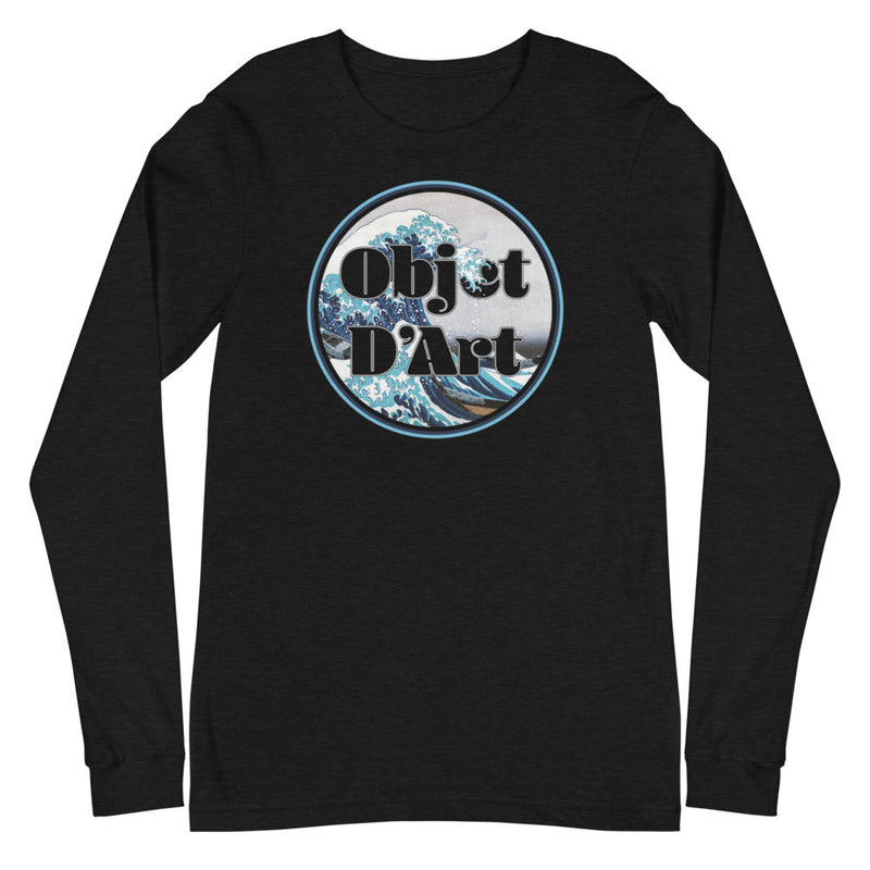 Objet D'Art Big Wave Unisex Long Sleeve Tee - Objet D'Art