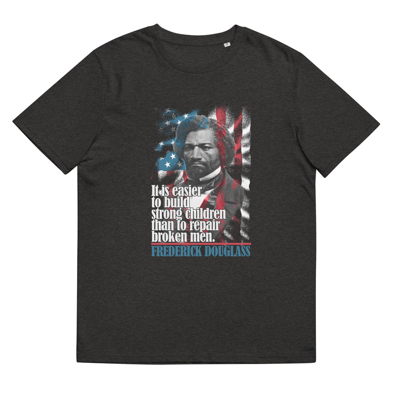 Frederick Douglass Unisex organic cotton t-shirt - Objet D'Art
