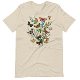 Kaleidoscope of Fluttering Butterflies & Moths Short-Sleeve Unisex T-Shirt - Objet D'Art