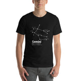 Gemini Constellation Short-Sleeve Unisex T-Shirt - Objet D'Art