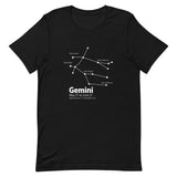 Gemini Constellation Short-Sleeve Unisex T-Shirt - Objet D'Art