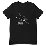 Camiseta unisex de manga corta constelación de Tauro - Objet D'Art