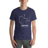 Camiseta unisex de manga corta de la constelación de Sagitario - Objet D'Art