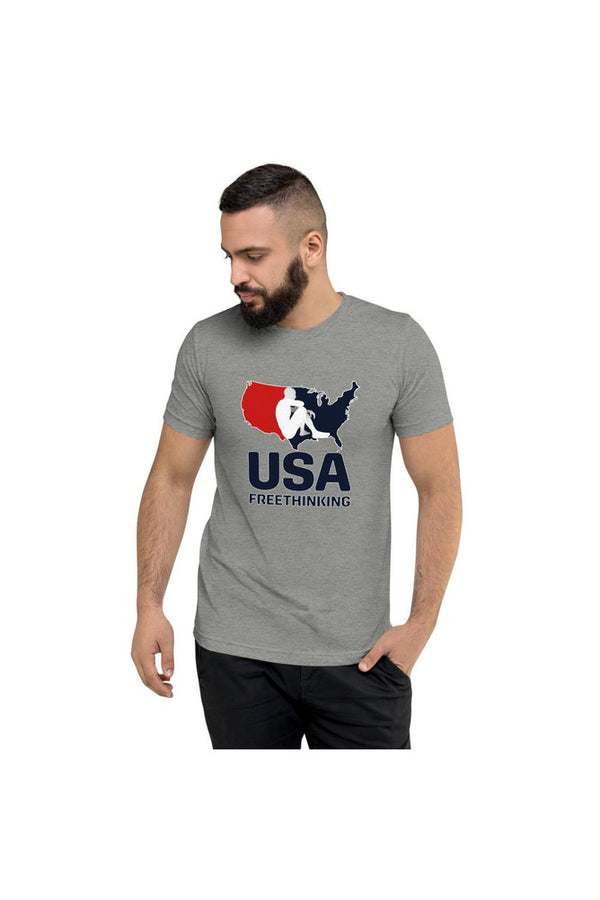 American Free Thinking Short sleeve t-shirt - Objet D'Art