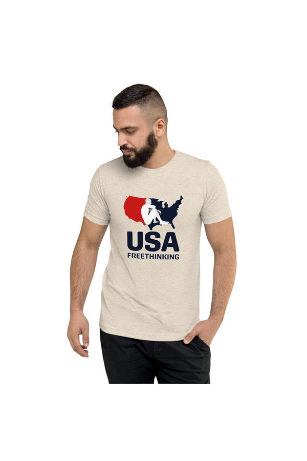 American Free Thinking Short sleeve t-shirt - Objet D'Art