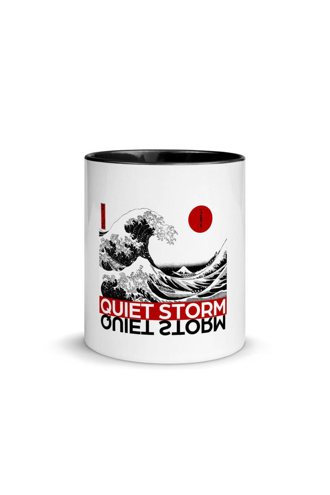 Great Wave Off Kanagawa Mug with Color Inside - Objet D'Art