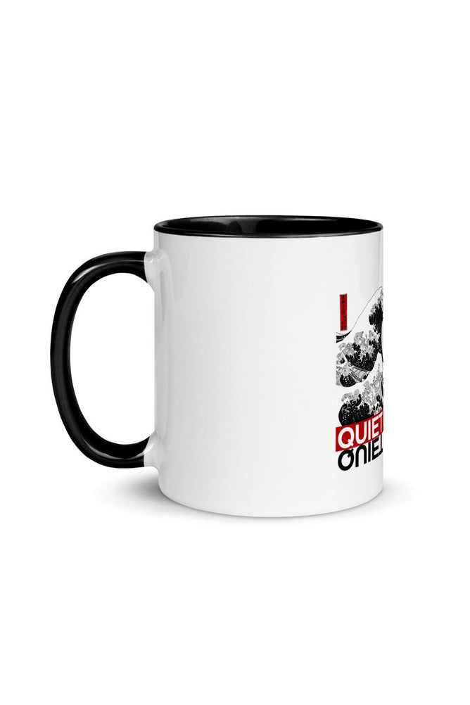 Great Wave Off Kanagawa Mug with Color Inside - Objet D'Art