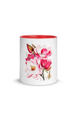 Dahlia Mug with Color Inside - Objet D'Art