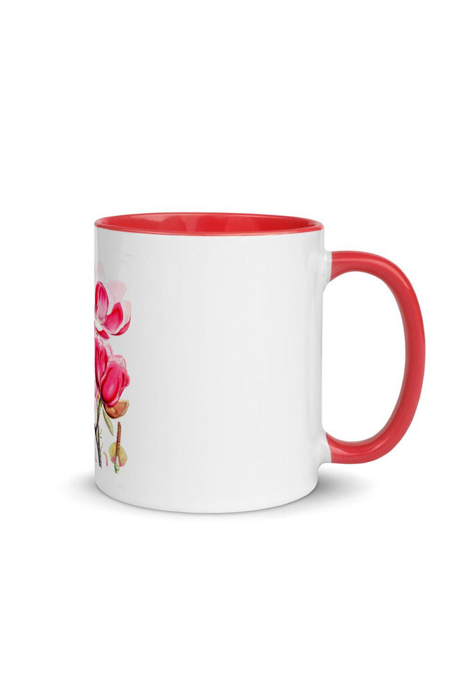 Dahlia Mug with Color Inside - Objet D'Art