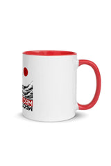 Great Wave Off Kanagawa Mug with Color Inside - Objet D'Art