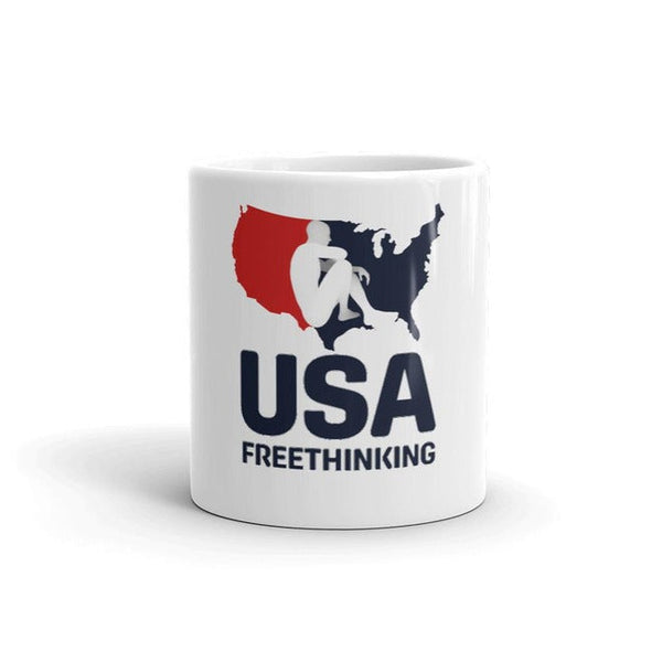 USA Free Thinking Mug - Objet D'Art