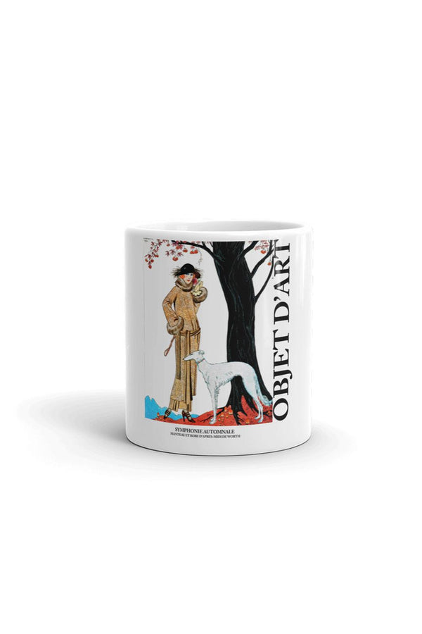 Autumn Symphony Vintage Art Mug - Objet D'Art