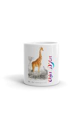 Giraffe (Giraffa camelopardalis) Mug - Objet D'Art