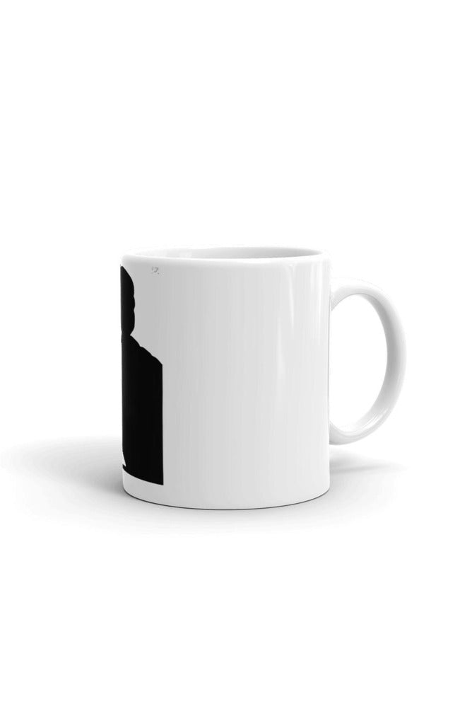 Portrait of an Unknown Woman White glossy mug - Objet D'Art