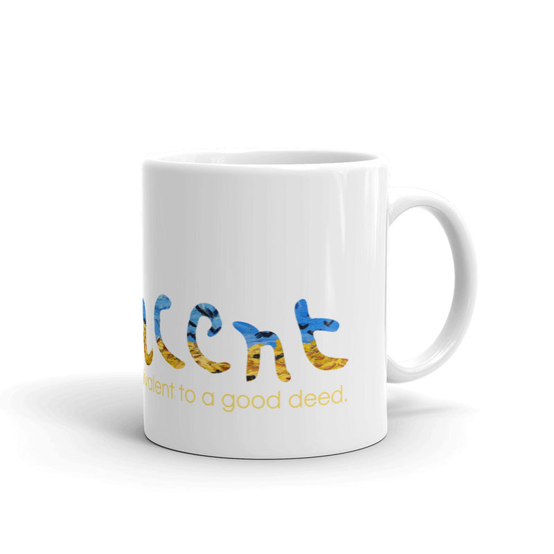 Vincent Van Gogh Signature White glossy mug - Objet D'Art