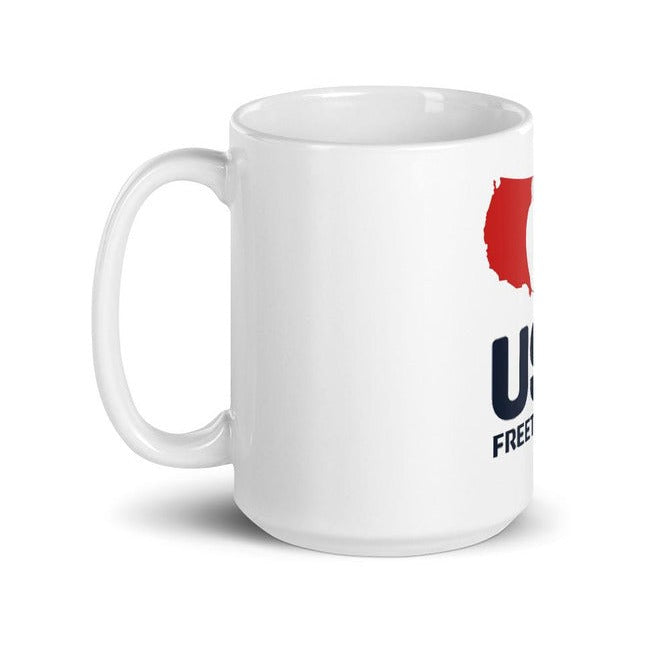 USA Free Thinking Mug - Objet D'Art