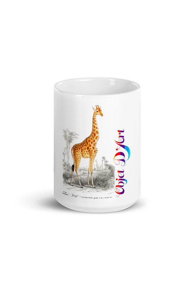 Giraffe (Giraffa camelopardalis) Mug - Objet D'Art