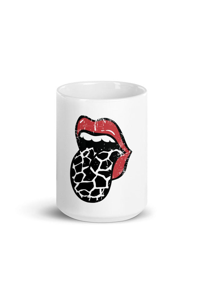 Cow Mouth White glossy mug - Objet D'Art