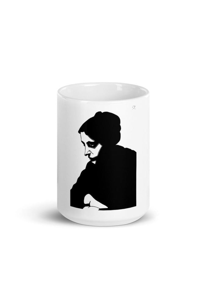 Portrait of an Unknown Woman White glossy mug - Objet D'Art