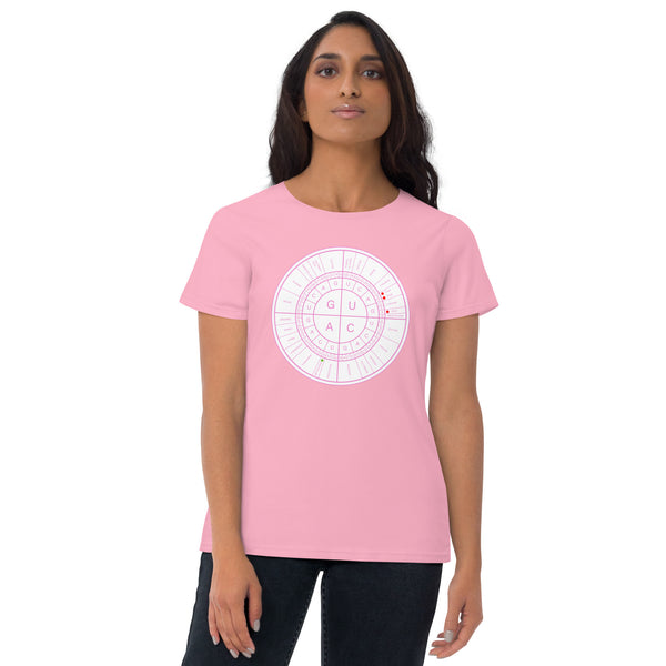 mRNA Codon Wheel Women's short sleeve t-shirt - Objet D'Art