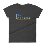 Vincent Van Gogh's Signature Women's short sleeve t-shirt - Objet D'Art