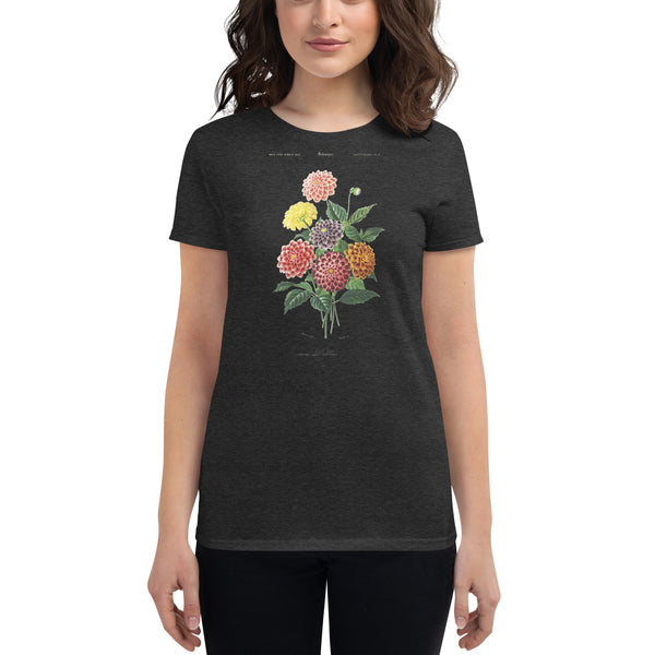Dahlia Bouquet Women's short sleeve t-shirt - Objet D'Art