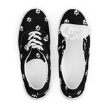 Paws Women’s lace-up canvas shoes - Objet D'Art