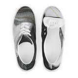 Granite Women’s lace-up canvas shoes - Objet D'Art
