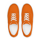 Women’s lace-up canvas shoes - Objet D'Art